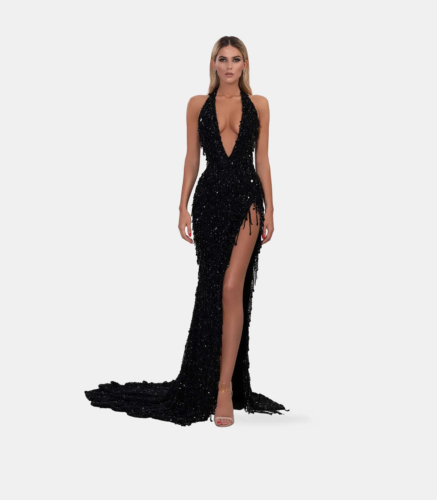 Black Glamorous Dress - Image 4