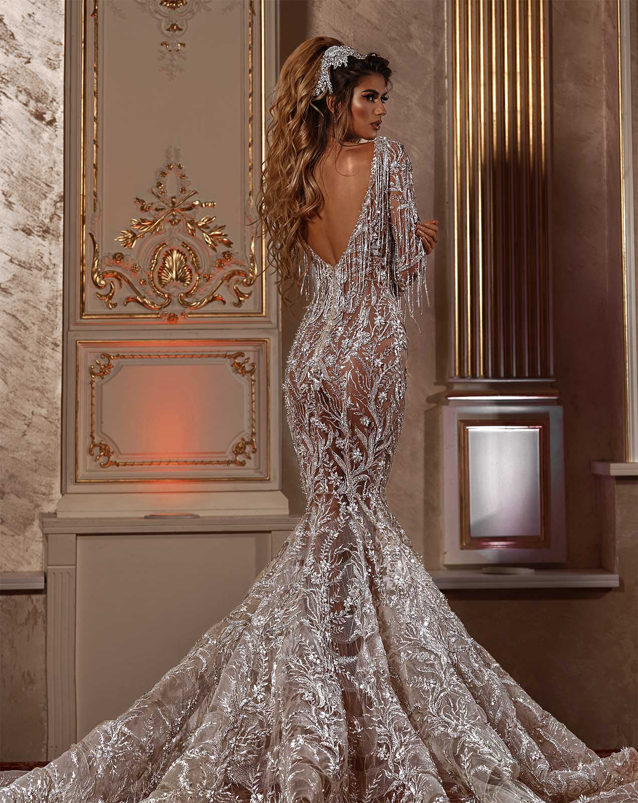 Mermaid Bridal Gown - Image 4