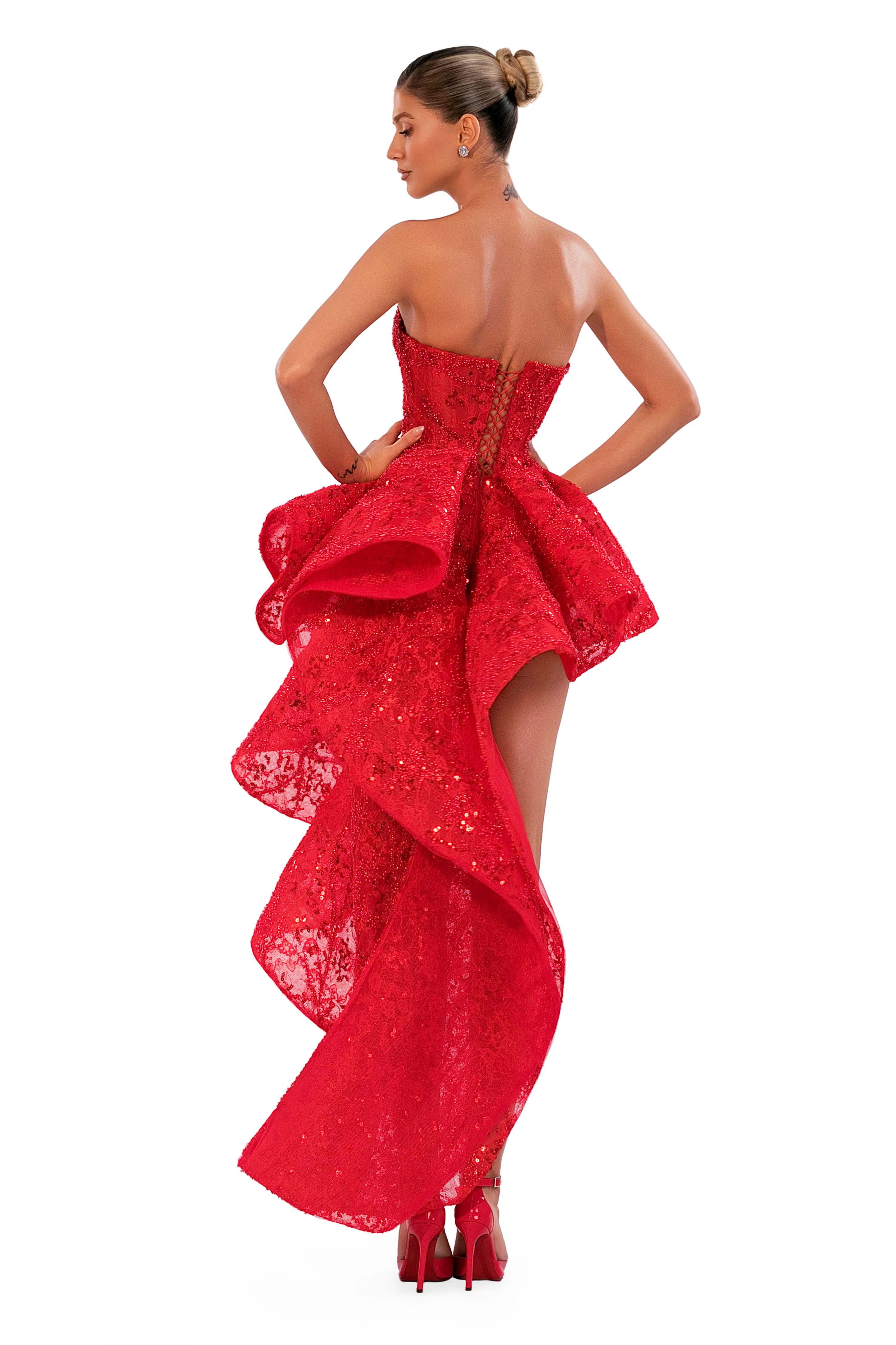 Red Ruffle Mini - Image 3