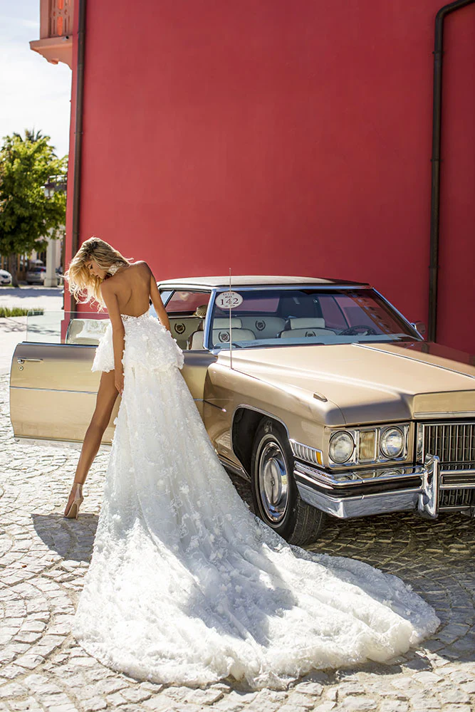 Short Bridal Dress - Image 3